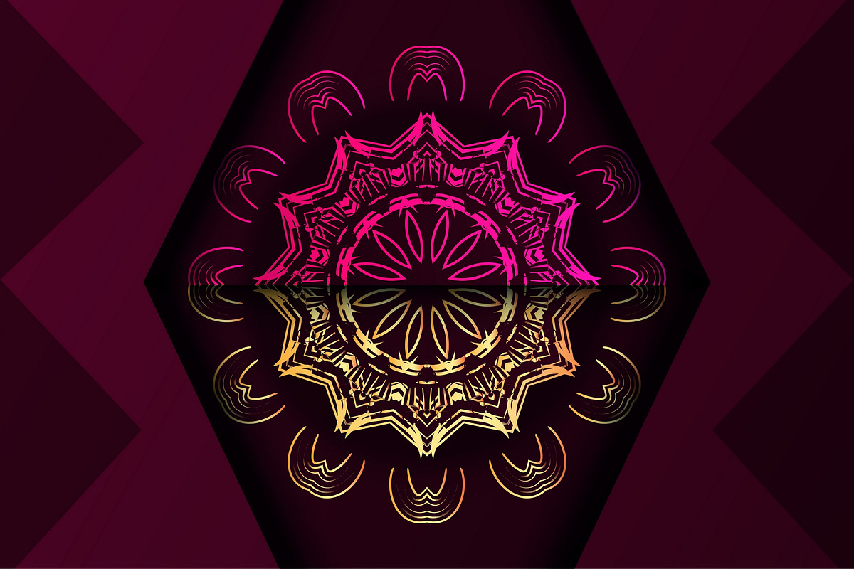 Mandala Luxury Ethnic Vector Bundle, a Background Graphic by NJ Himel (Photo 49 of 93)