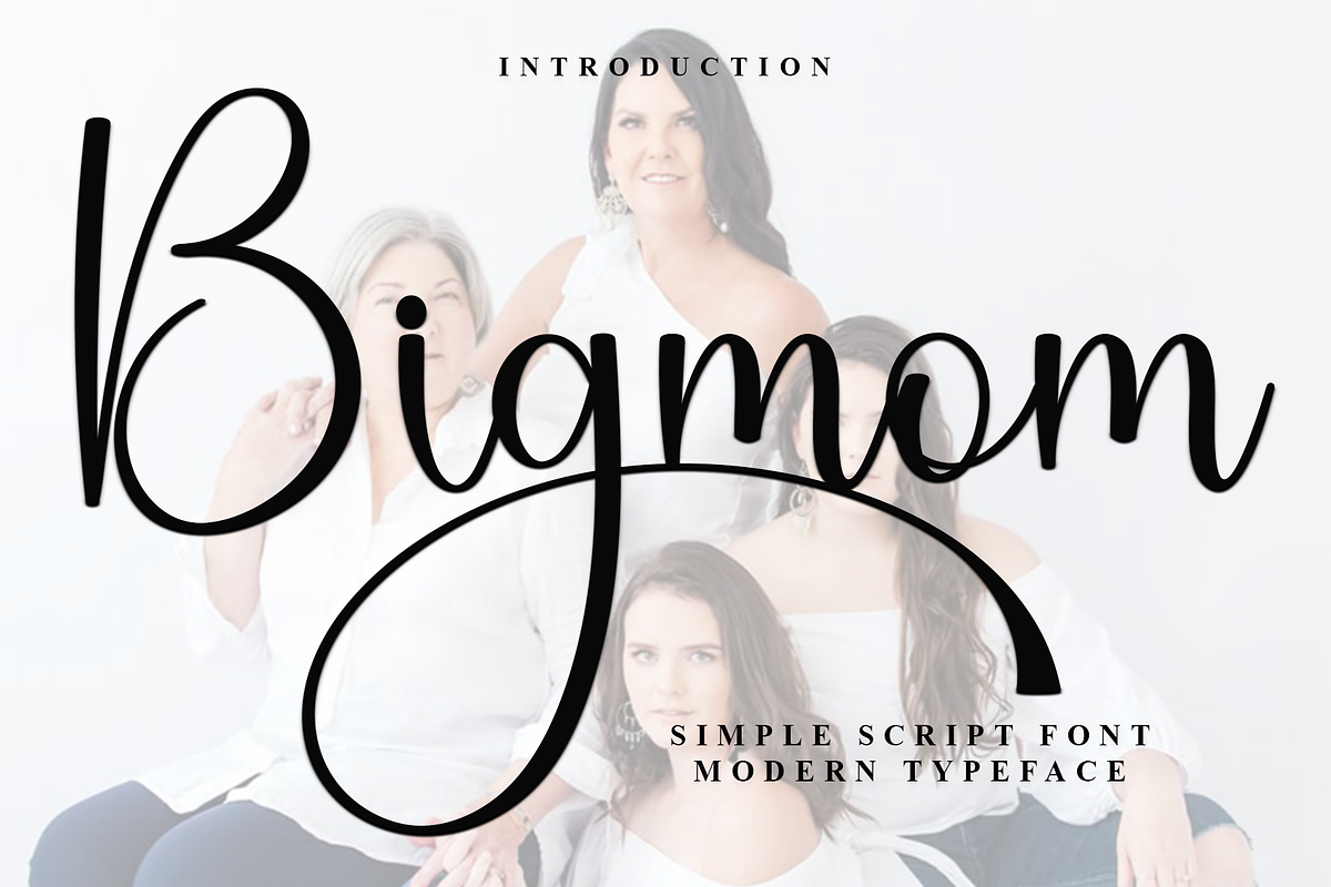 Bigmom, a Handwritten Font by FreshTypeINK (Photo 1 of 8)