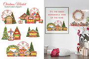 Christmas Market watercolor set, an Illustration by s.yanyeva (Thumbnail 5 of 8)
