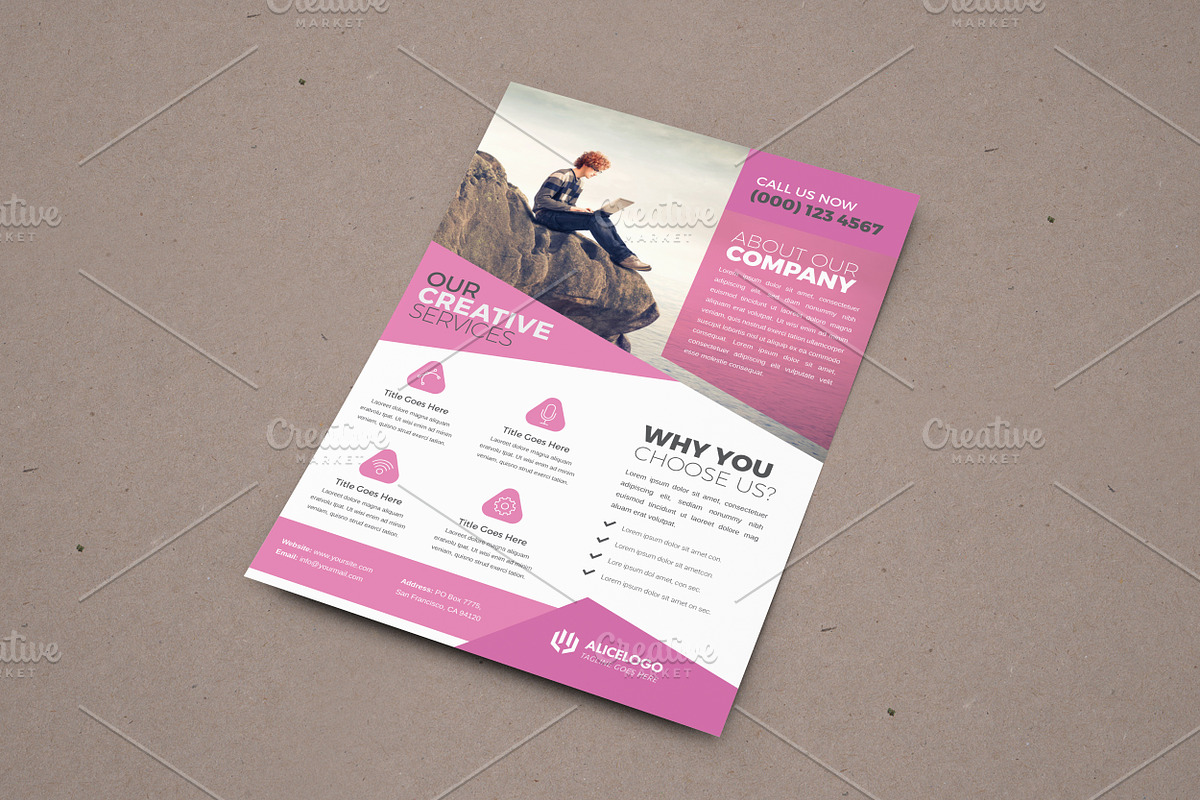 Flyer Template, a Flyer Template by Alice_s (Photo 10 of 10)
