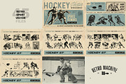 Retro Sports Art Bundle 8 in 1, an Illustration by Retro Machine (Thumbnail 7 of 9)