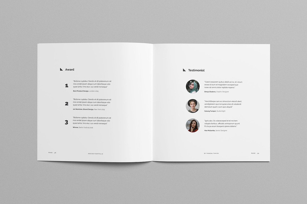 Square Portfolio, a Brochure Template by Meenom Templates (Photo 15 of 16)