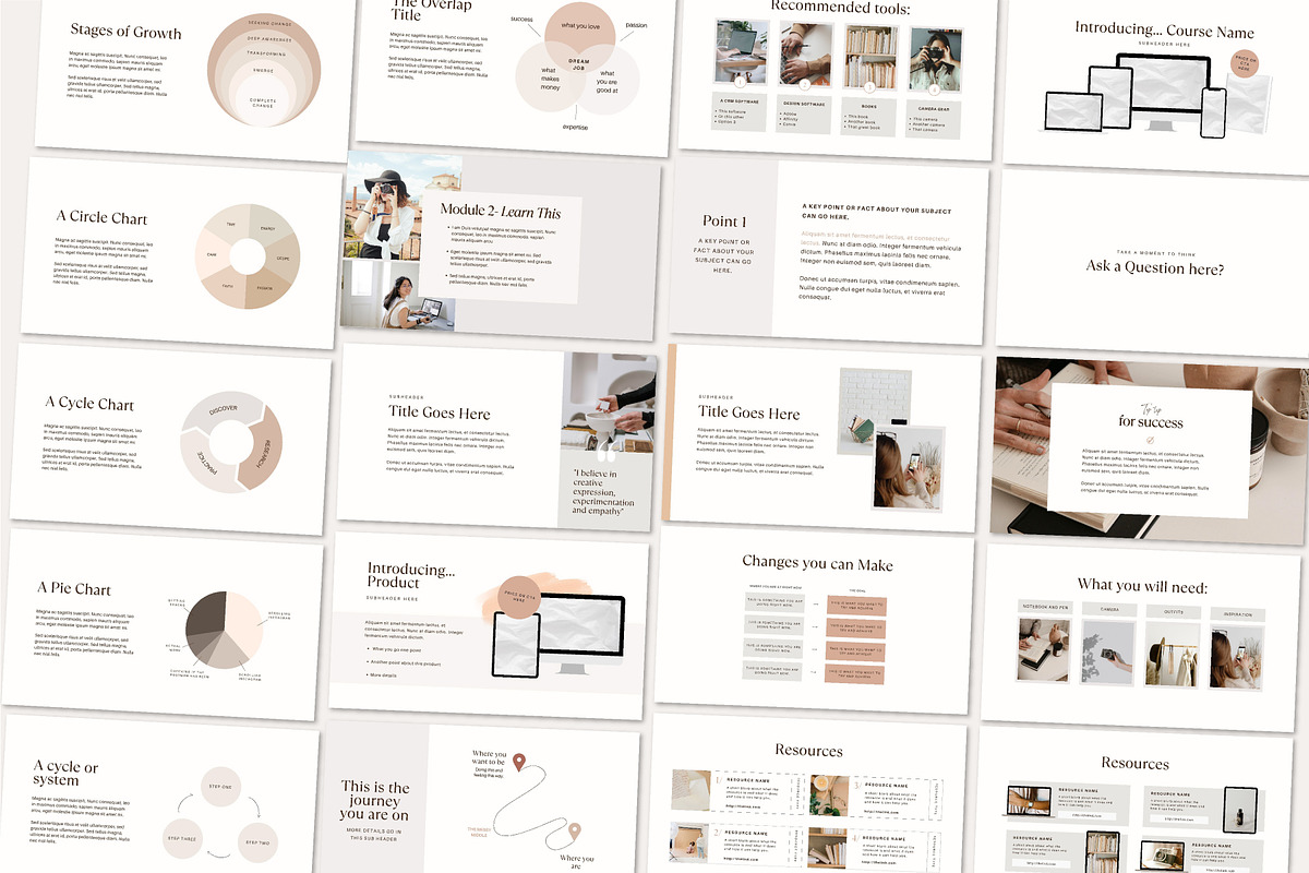 Webinar and Course Slides Template, a Presentation Template by Tabitha Emma (Photo 5 of 8)