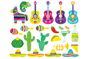 Cinco de Mayo Clipart Fiesta, an Illustration by SugarPickle Clip Art (Thumbnail 3 of 3)