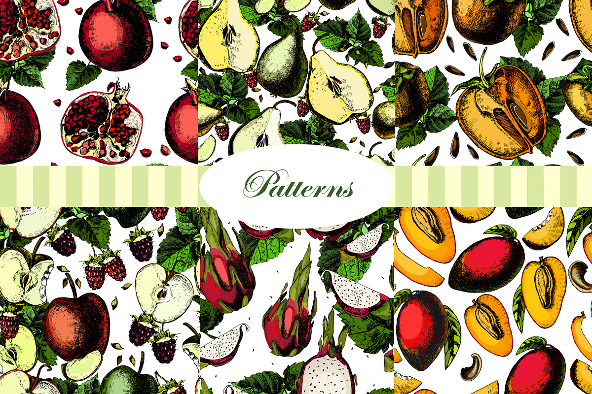 Beautiful fruits and berries preview 5