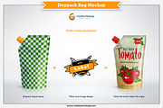 Corner Spout Doypack Bag Mockup, a Cups & Container Mockup by Plus Media (Thumbnail 2 of 5)