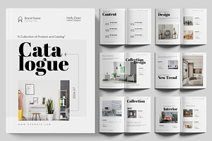 Modern Interior Catalog Design, a Brochure Template by ContestDesign