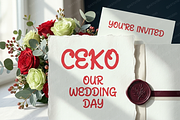 Ceko | Elegant Luxury Serif, a Serif Font by Astuti Studio (Thumbnail 11 of 23)