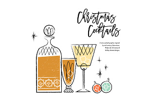 Vintage Christmas Cocktails