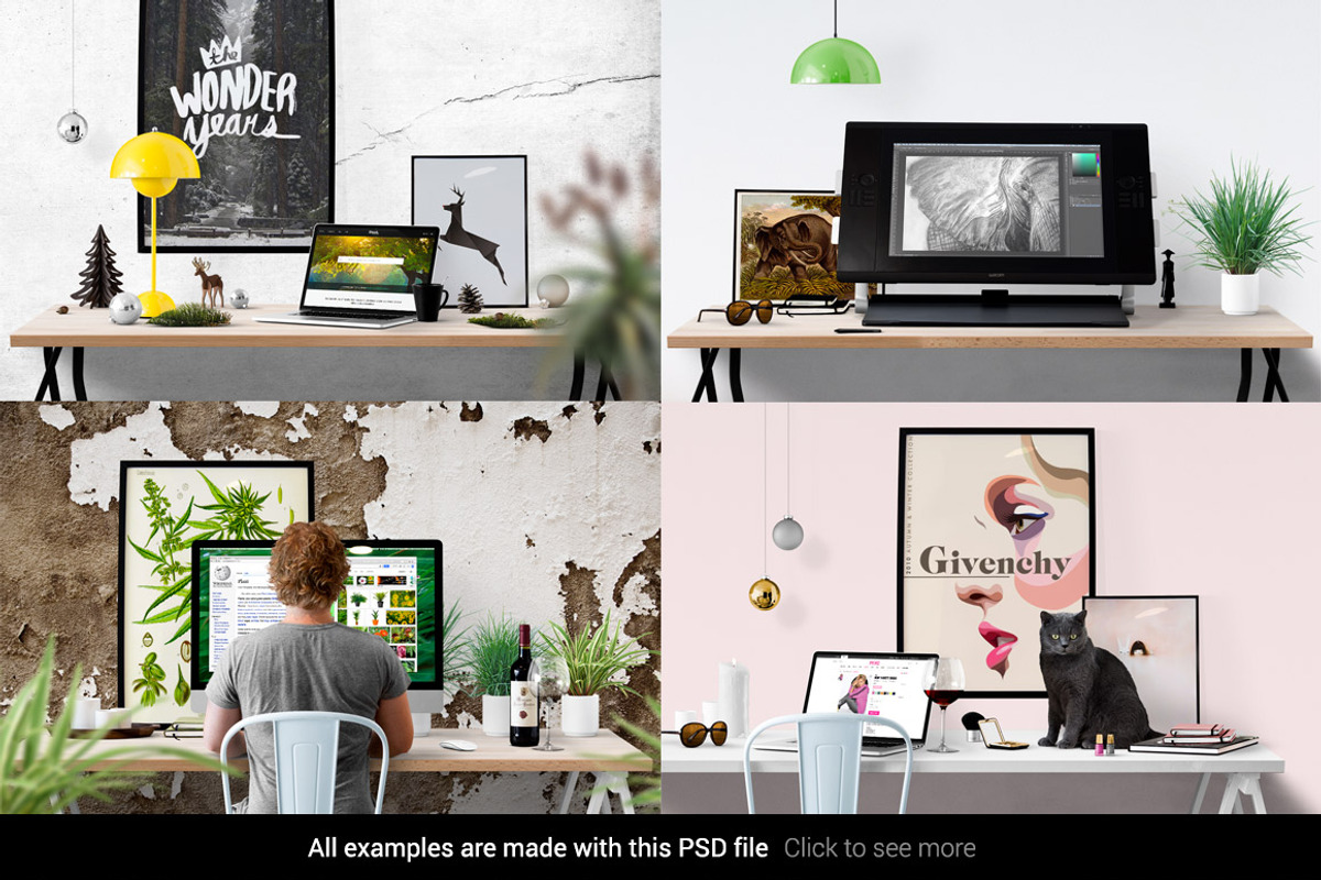 Mockup Scene Creator - Desk edition, a Books & Magazine Mockup by Canvy (formerly Place.to) (Photo 5 of 6)