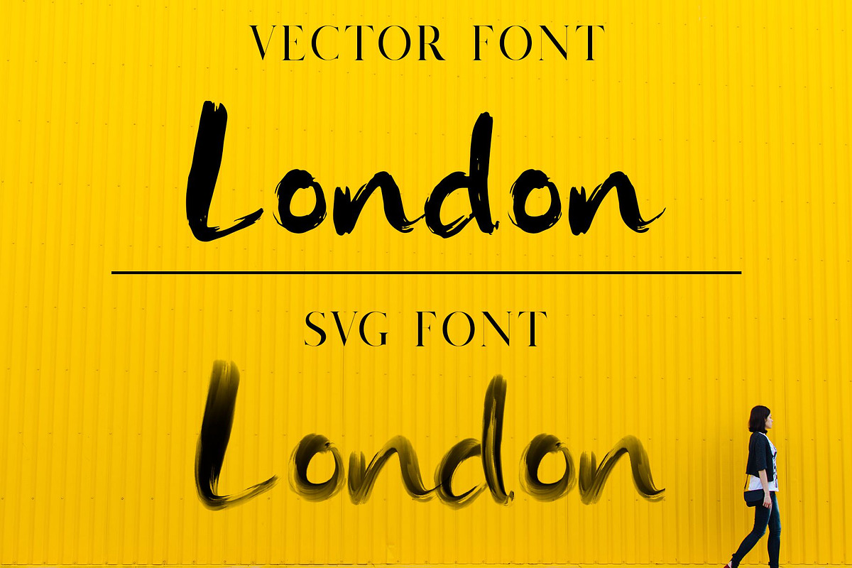 Rainly - Brush & SVG Font, a Script Font by Craft Supply Co. (Photo 9 of 11)