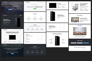 Bootstrap 4 Startup UI Kit