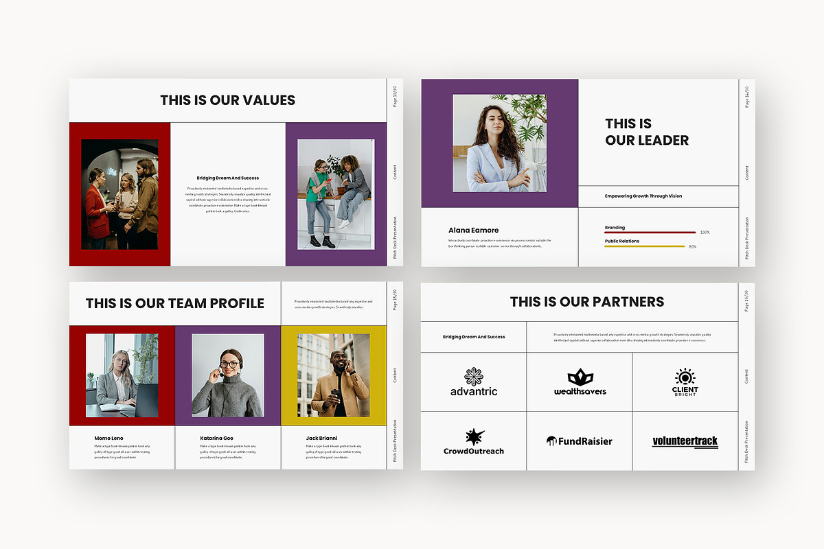 Famos : Pitch Deck Google Slides, a Presentation Template by Punkl Camp (Photo 7 of 16)