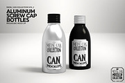 Aluminum Screw Cap Bottle Mockup, a Cups & Container Mockup by INCDesign (Thumbnail 4 of 9)