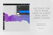 Procreate Watercolor paper texture, a Texture Illustration by Marge Art (Thumbnail 8 of 8)