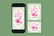 Garden Party Flyer, a Flyer Template by graphicook (Thumbnail 3 of 3)