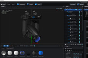 Stage Lighting Collection-14 PCS, an Object 3D Model by akerStudio (Thumbnail 250 of 309)
