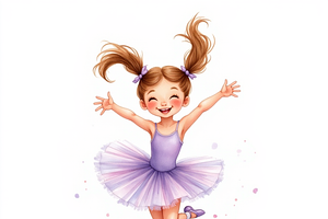 Ballerina Clipart Bundle