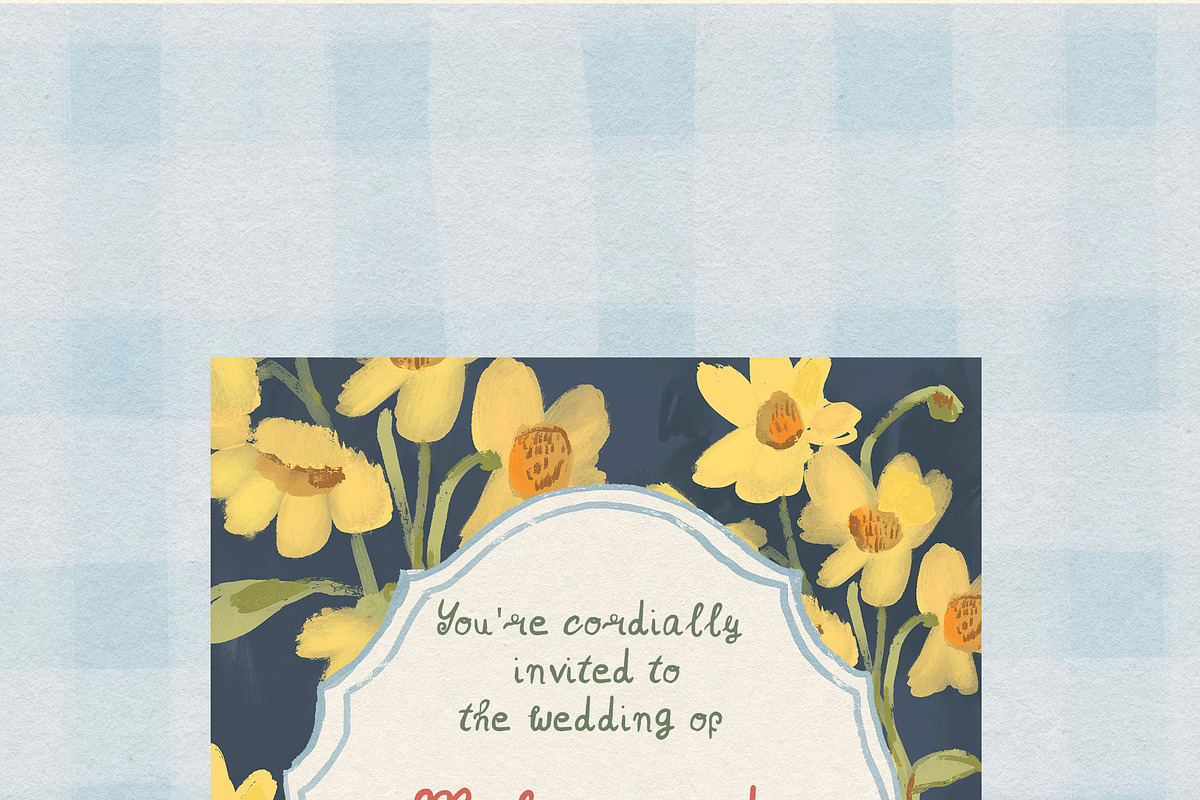 Whimsical Floral Backgrounds Frames, a Background Graphic by whiteheartdesign (Photo 14 of 20)