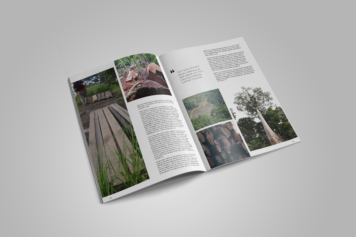 Cultura Magazine Template, a Magazine Template by Bookrak Graphic Design (Photo 7 of 9)