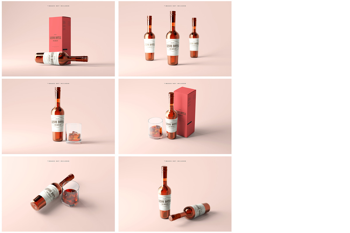 The Ultimate Bottle Mockup Bundle, a Cups & Container Mockup by pmvch (Photo 11 of 85)
