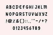Birthday Sunday - Kids Font, a Sans Serif Font by Limited.studio (Thumbnail 5 of 5)