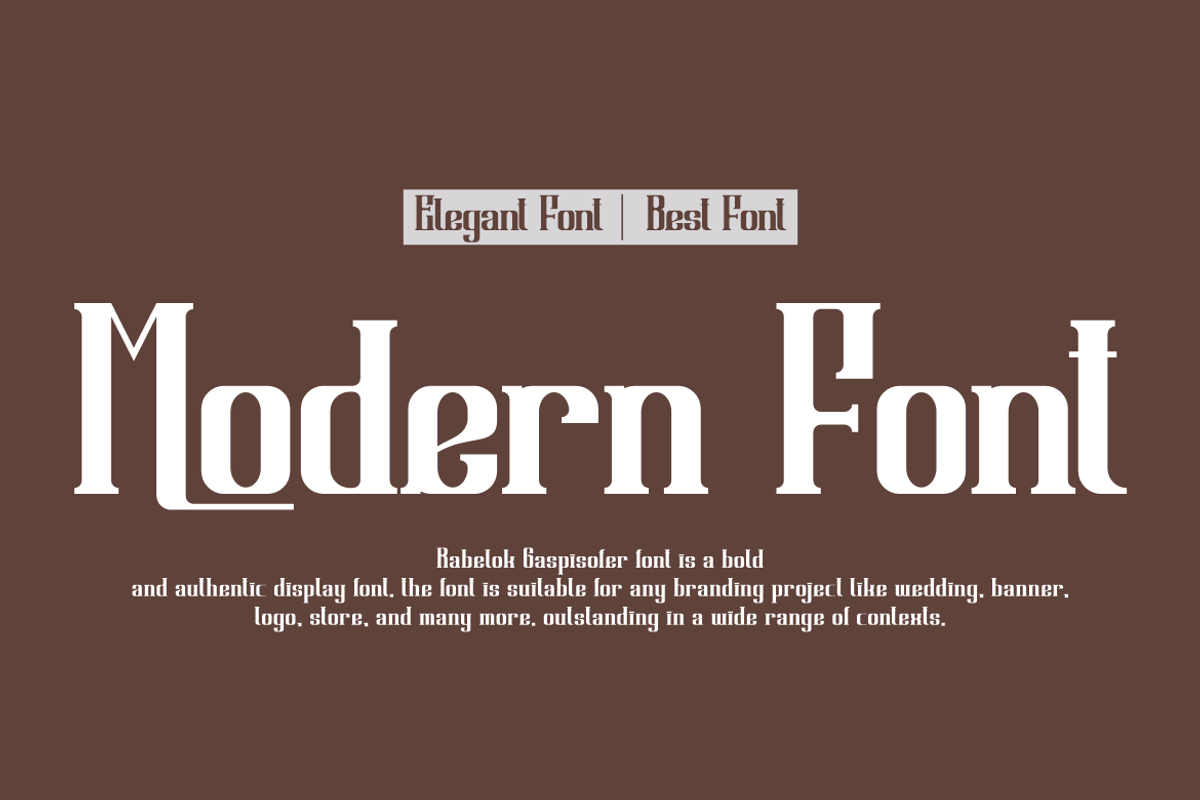 Rabelok Gaspisofer, a Serif Font by QR Design Studio (Photo 3 of 9)
