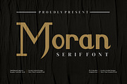 Moran - Modern serif font, a Handwritten Font by mahstudios (Thumbnail 1 of 8)