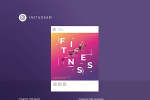 Branding Pack Fitness Training Gym