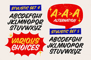 Brosign Brush Typeface, a Handwritten Font by alit design (Thumbnail 12 of 20)