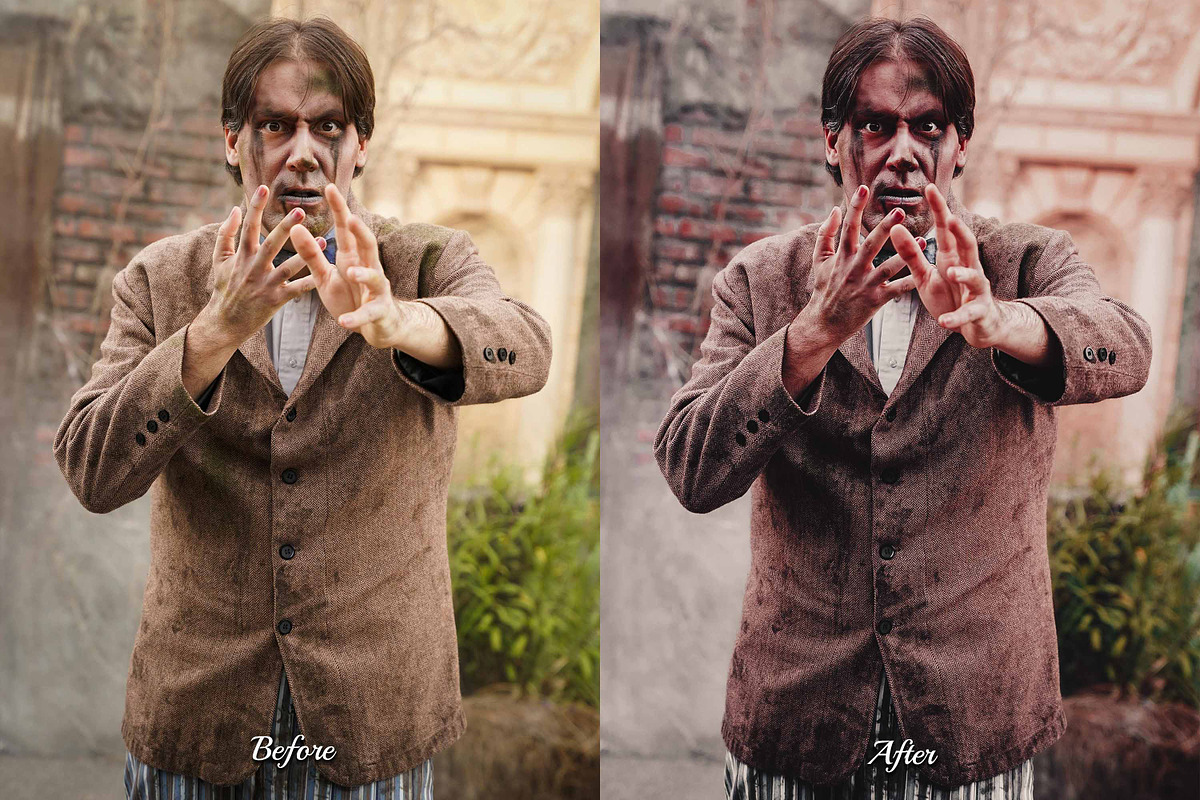 30 Zombie Lightroom Collection, a Preset Add-On by 3Motional (Photo 5 of 11)