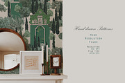 La Villa. Patterns and Panorama, a Pattern Graphic by Irina Dolgikh (Thumbnail 8 of 14)