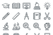 Bundle Online Learning Outline Icons, an Outline Icon by adenpinkstore (Thumbnail 23 of 23)