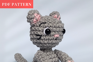 Amigurumi Cat Crochet Pattern Pdf