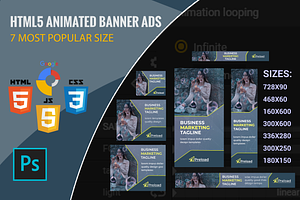 Preload - HTML5 Animated Banner Temp