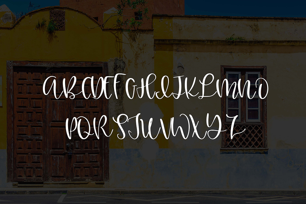 Shelbyville, a Script Font by OnTheSpotStudio (Photo 2 of 6)
