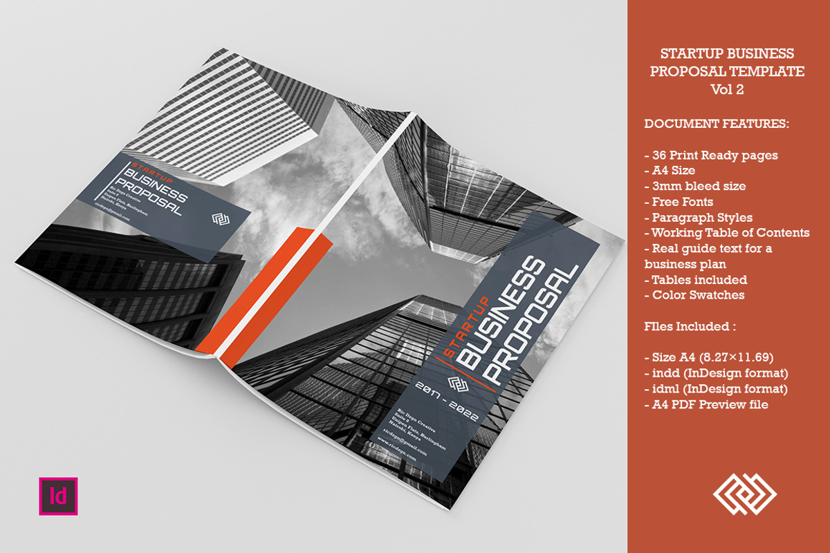 Startup Business Proposal Vol 2, a Brochure Template by Machel Design (Photo 3 of 12)