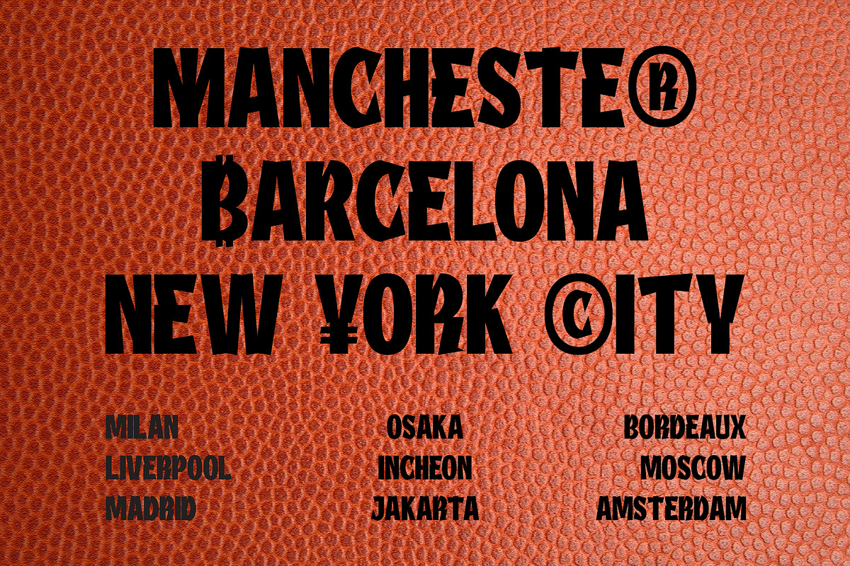 AO Orbito - Sporty Bold Font, a Sans Serif Font by OwunStudio (Photo 15 of 15)