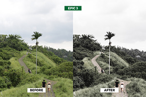 Epic Green Travel Lightroom Presets