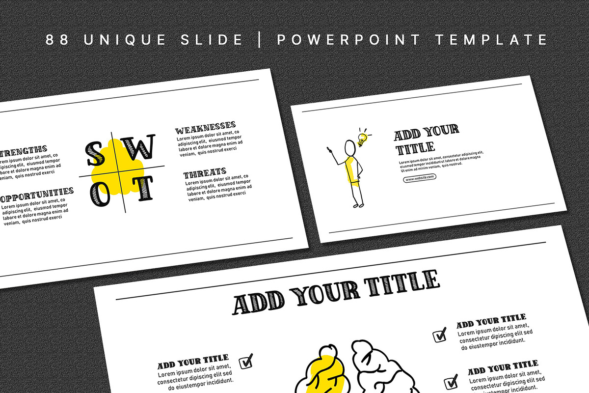 Sketch Pencil Powerpoint Template, a Presentation Template by SKY CREATION (Photo 2 of 7)
