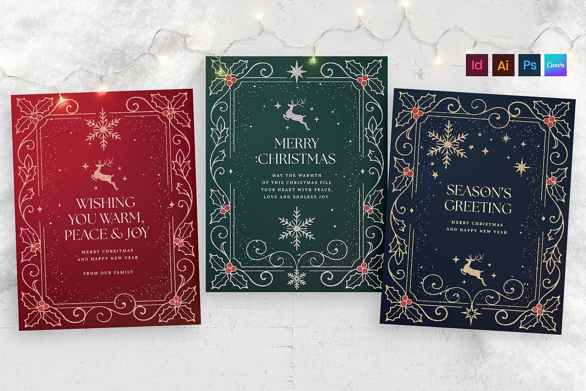 Merry Christmas Flyer Template, a Flyer Template by BrandPacks (Photo 2 of 6)