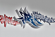 Burner - Wildstyle Graffiti Font, a Font by Graffiti Fonts® (Thumbnail 3 of 4)
