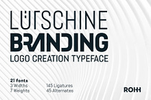 Lütschine Branding Creator Typeface