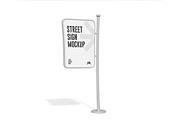 Street Minimal Roadeside Sign Mockup, a Product Mockup by graphypix (Thumbnail 4 of 4)