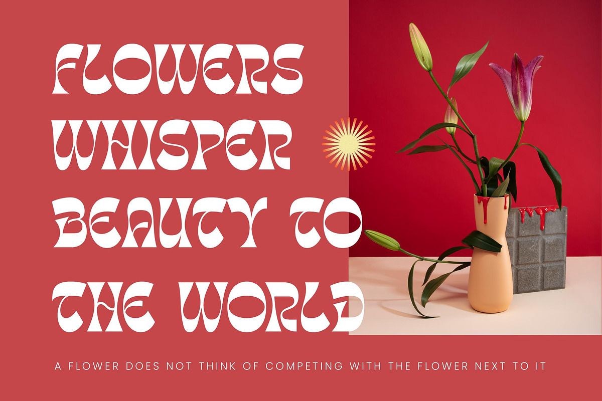 Tanqier Groovy Display Font, a Serif Font by timelesstype.co (Photo 16 of 20)