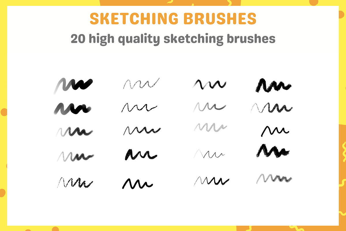 Procreate Anime Manga Sketching, a Brush Add-On by nikiartcorner (Photo 2 of 7)
