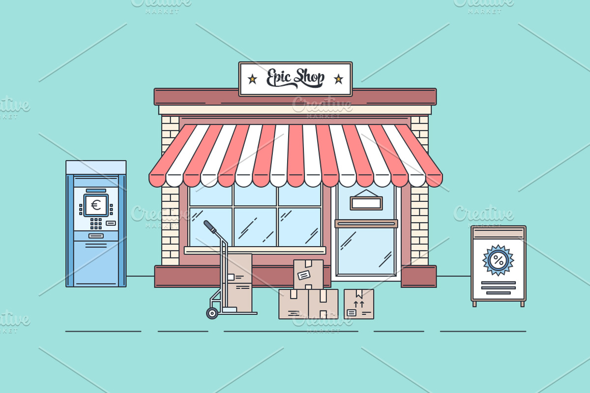 E-commerce - Epic landing page icons preview 2