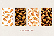Cozy Autumn Fox & Oak Leaf, an Animal Illustration by Gribanessa (Thumbnail 4 of 11)