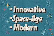 Sansible | Retro Display, a Sans Serif Font by StudioWorks (Thumbnail 3 of 10)