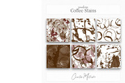 Coffee Stains Digital Paper, a Texture Graphic by Creative Matrix82 (Thumbnail 3 of 4)